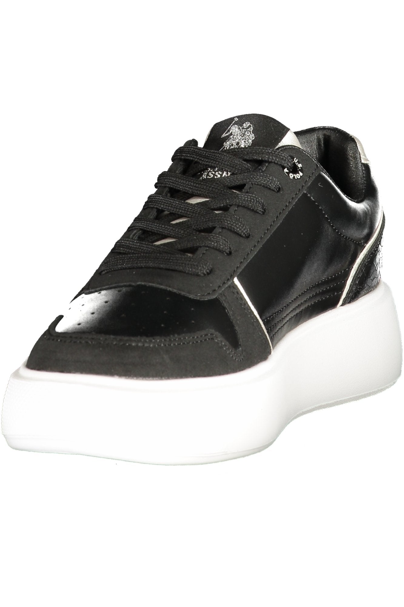 US POLO ASSN. NŐI FEKETE SPORTCIPŐ