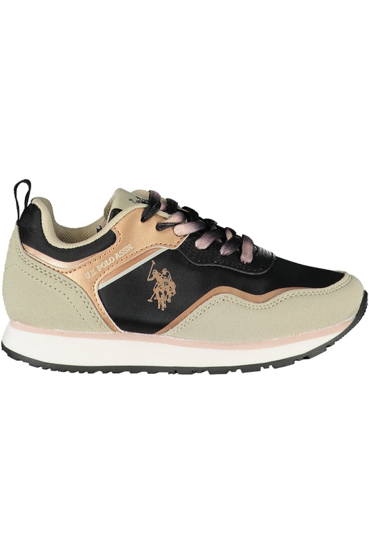 US POLO ASSN. GYERMEK FEKETE SPORTCIPŐ