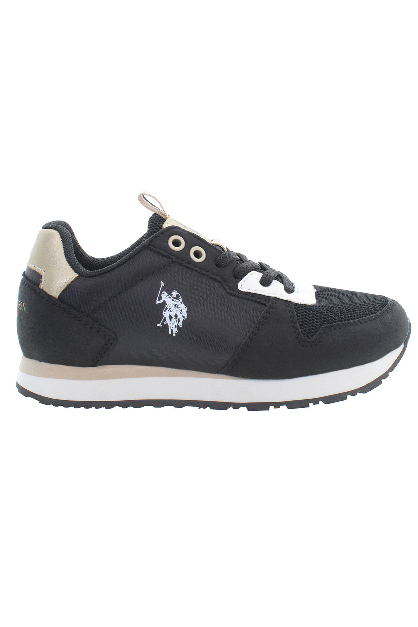 US POLO ASSN. GYERMEK FEKETE SPORTCIPŐ
