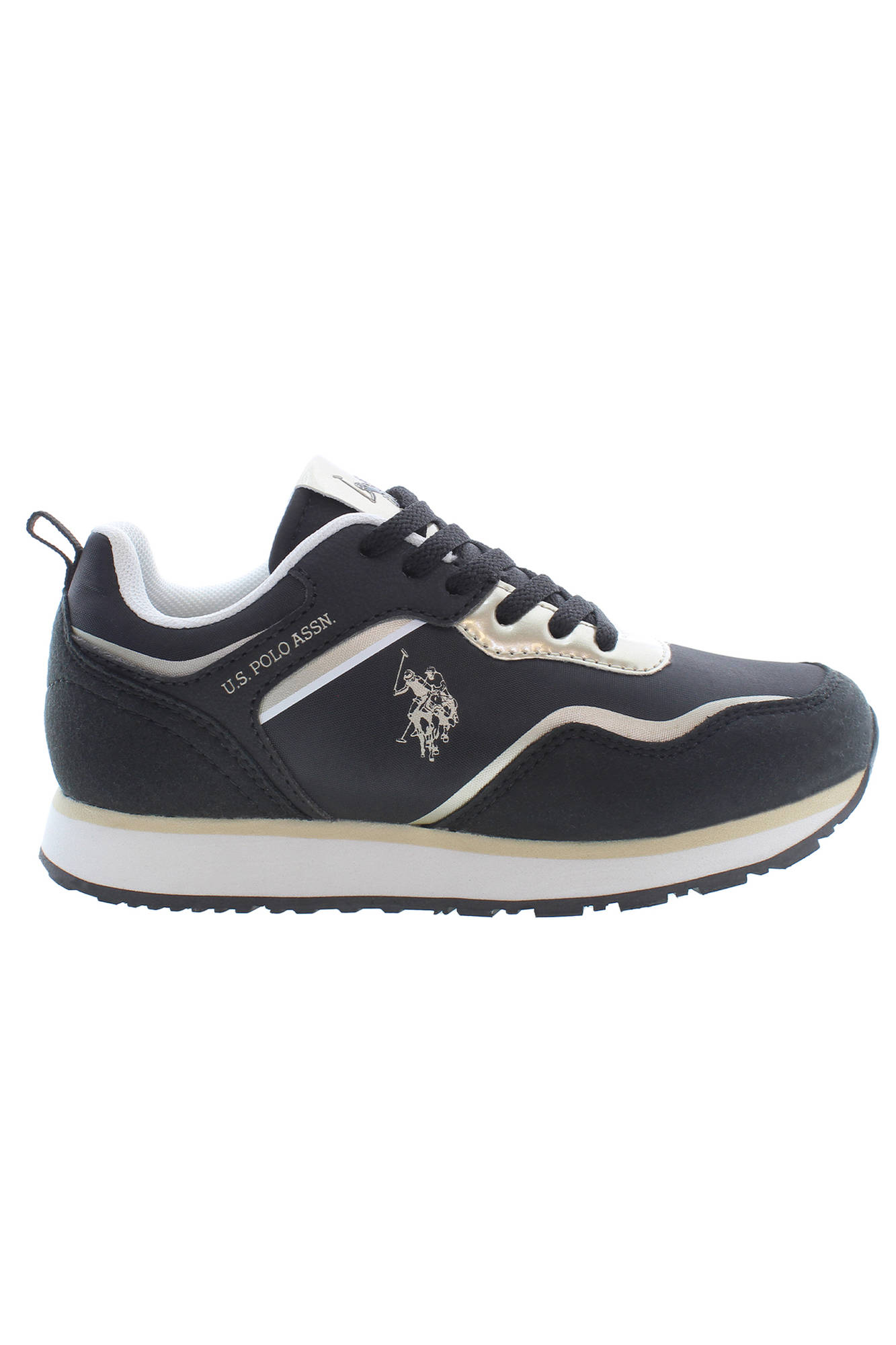 US POLO ASSN. GYERMEK FEKETE SPORTCIPŐ