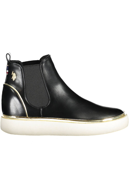 US POLO ASSN. NŐI FEKETE CSIZMA