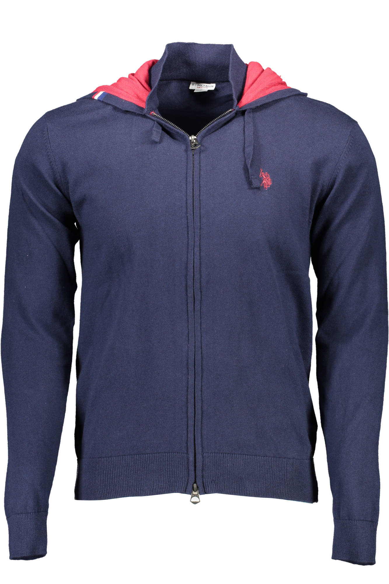 US POLO ASSN. FÉRFI KÉK KARDIGÁN