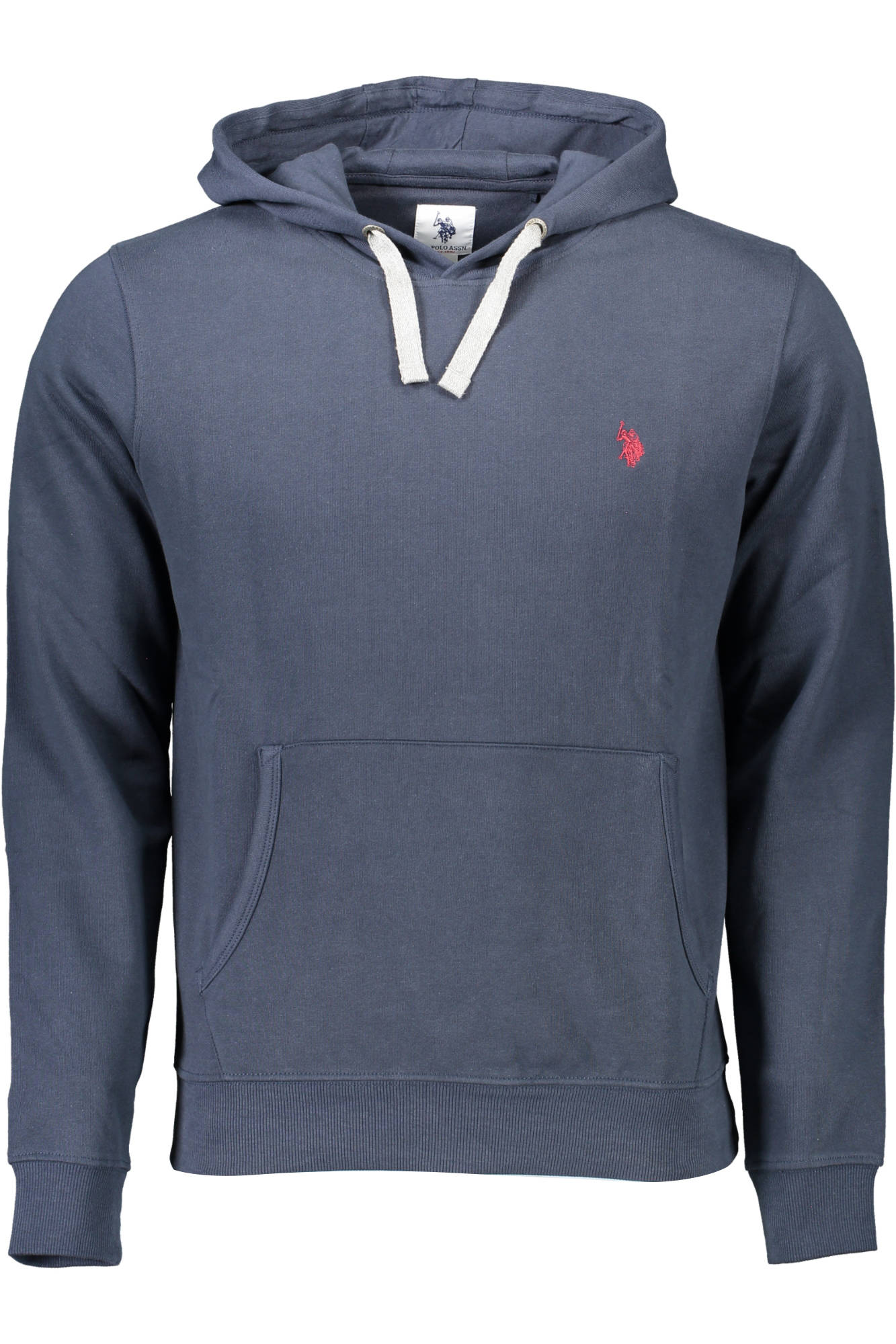 US POLO ASSN. FÉRFI KÉK CIPZÁROS PULÓVER