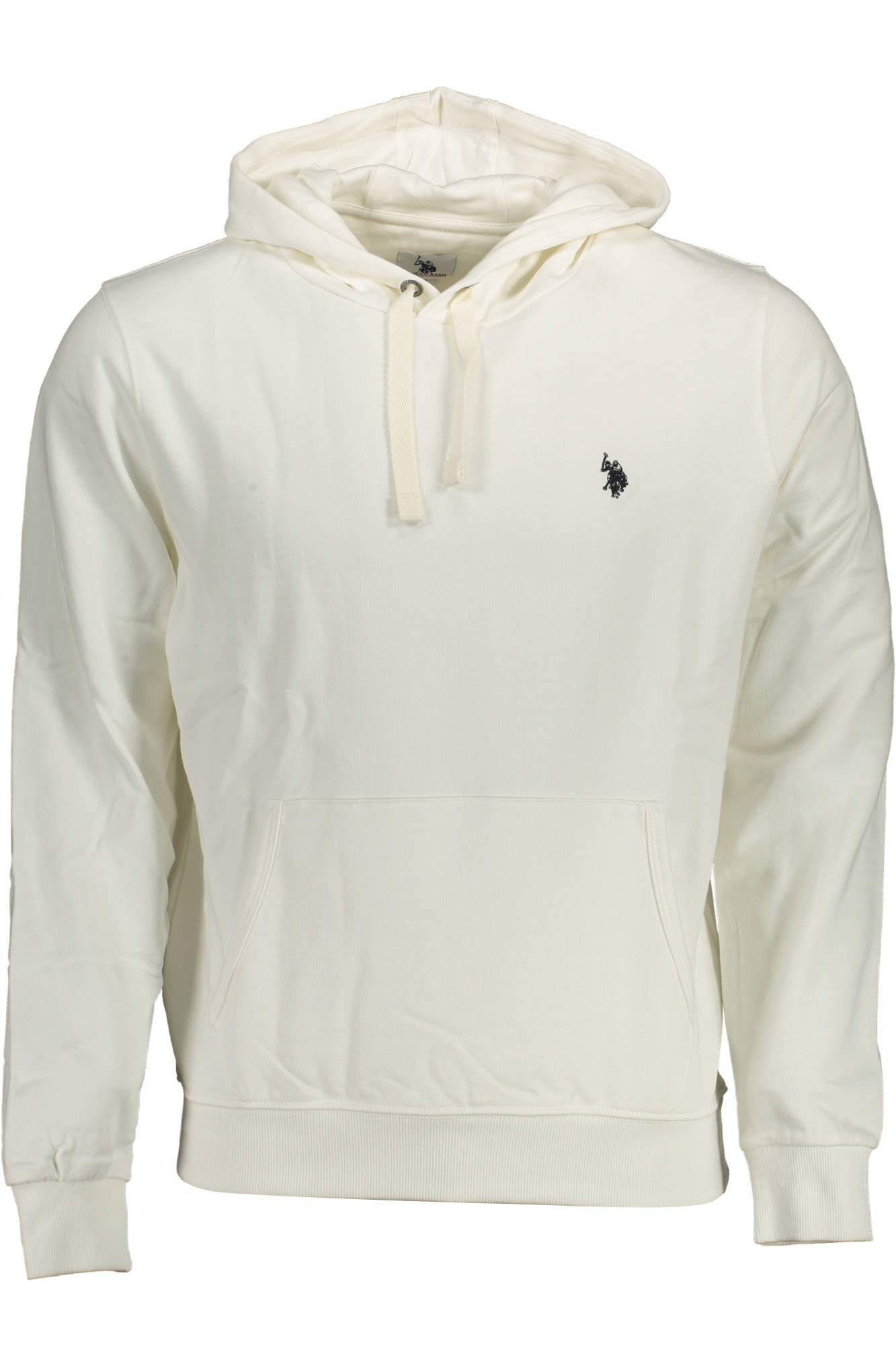 US POLO ASSN. FÉRFI FEHÉR CIPZÁROS PULÓVER