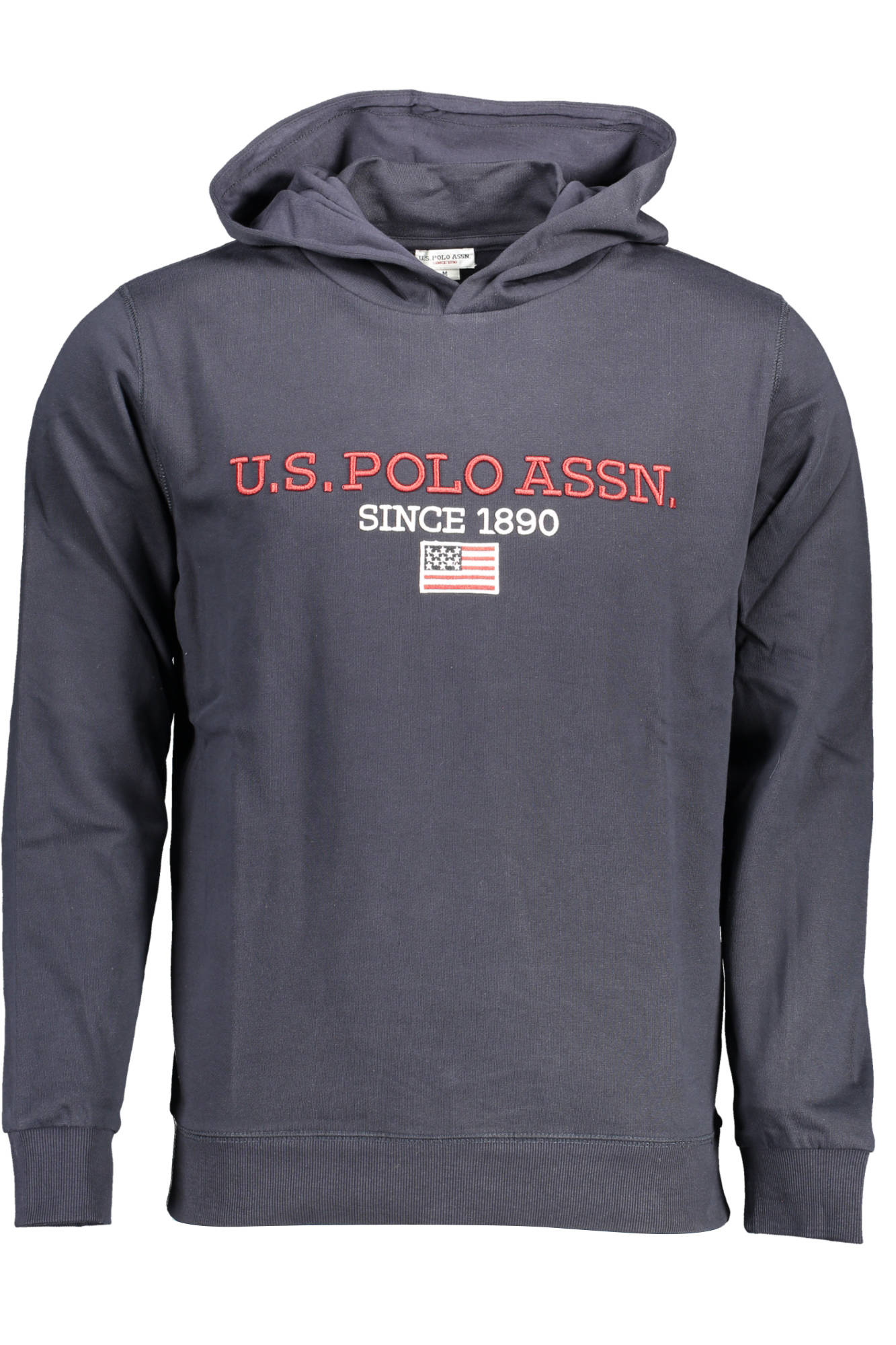 US POLO ASSN. FÉRFI KÉK CIPZÁROS PULÓVER