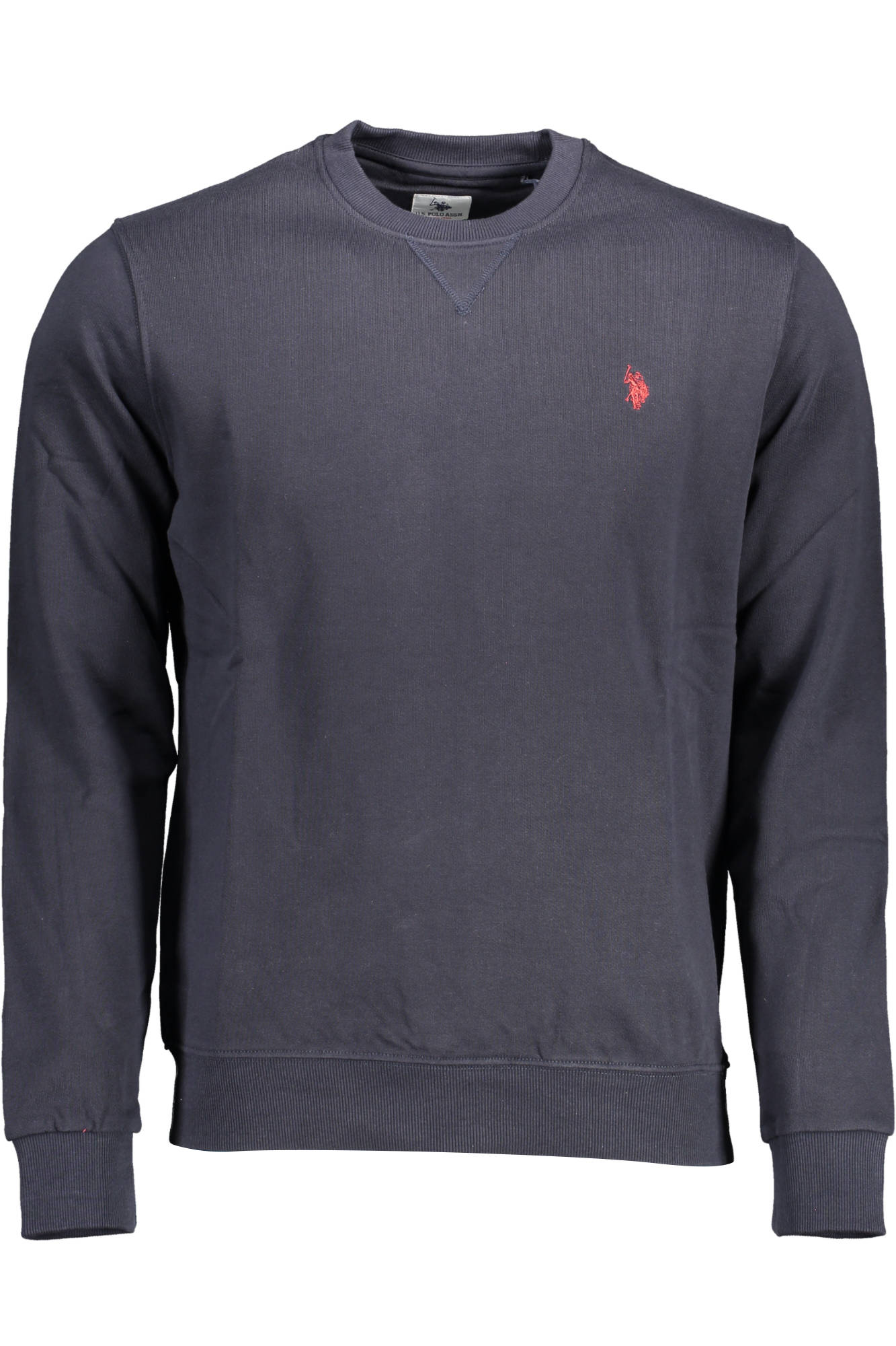 US POLO ASSN. FÉRFI KÉK CIPZÁROS PULÓVER
