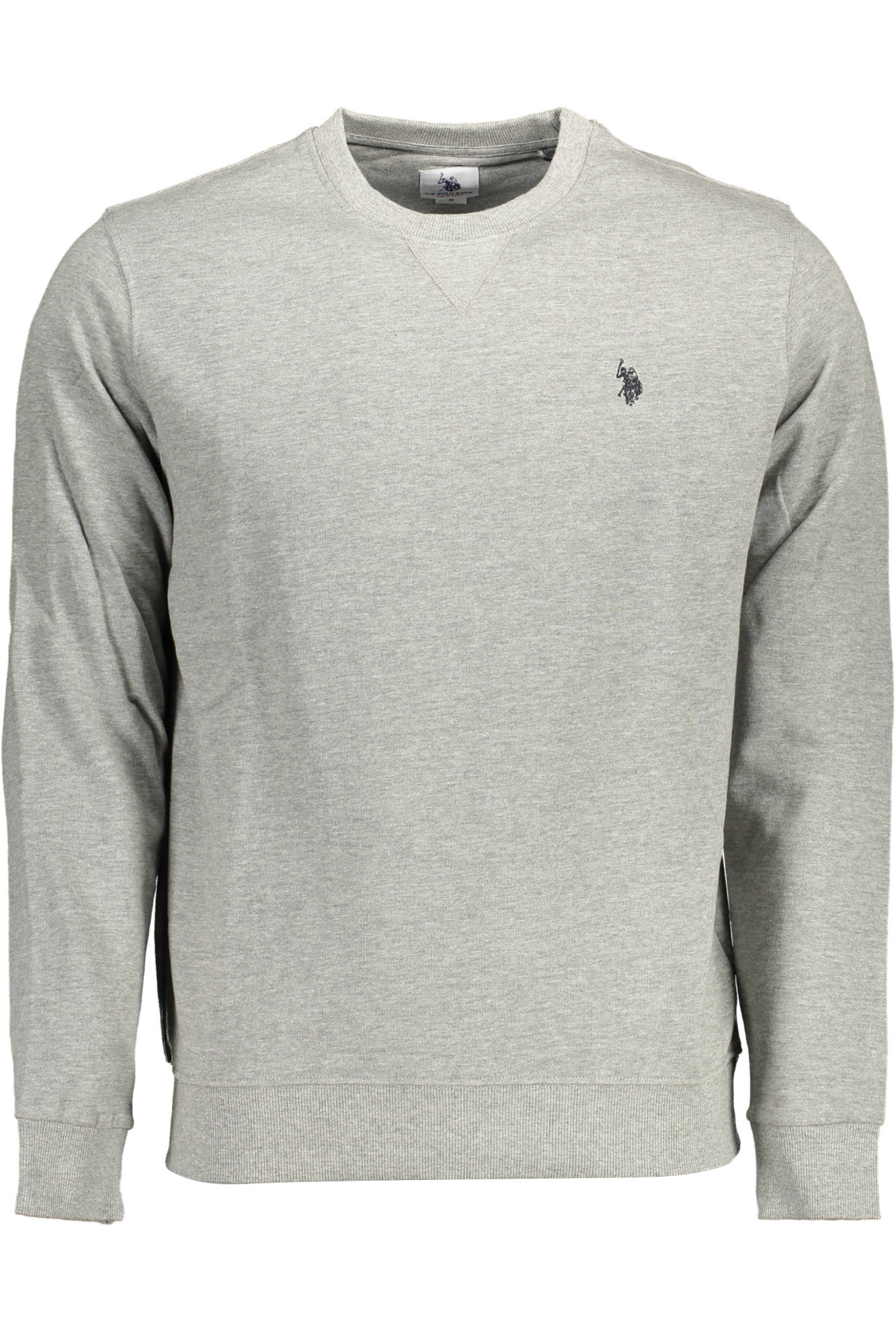 US POLO ASSN. FÉRFI SZÜRKE CIPZÁROS PULÓVER