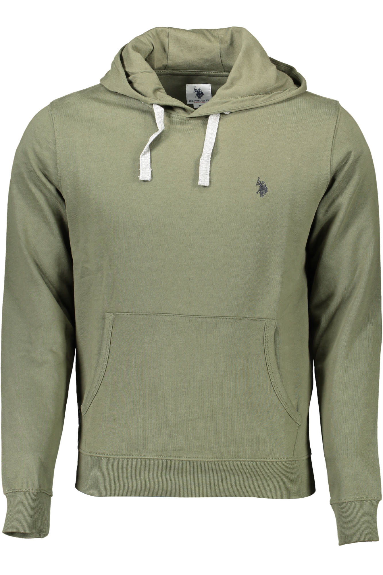 US POLO ASSN. FÉRFI ZÖLD CIPZÁROS PULÓVER