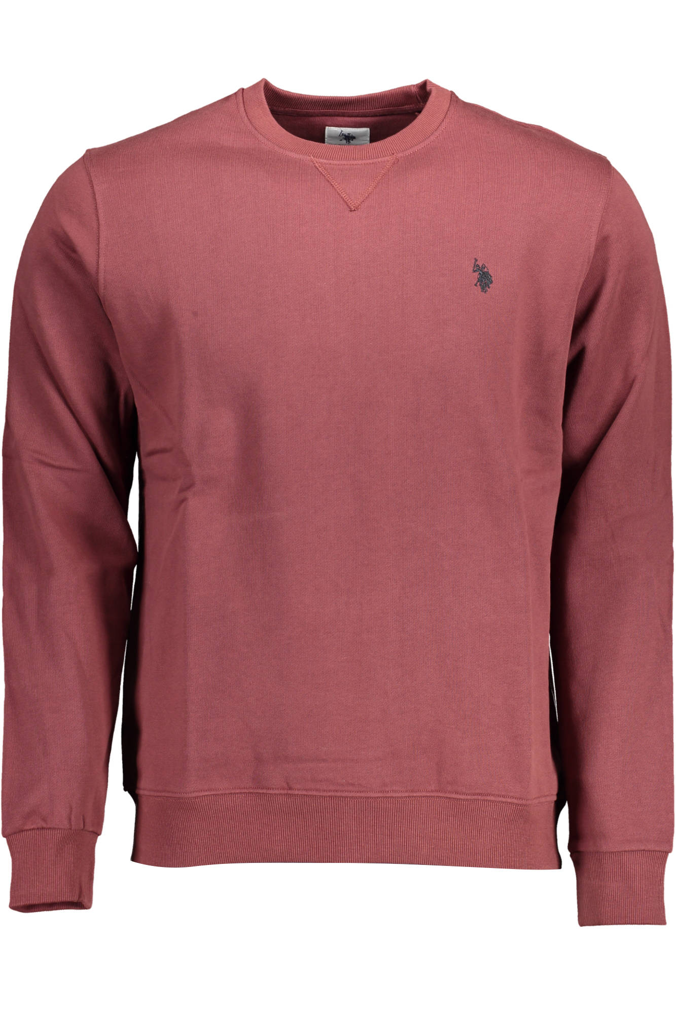US POLO ASSN. FÉRFI LILA CIPZÁRAS PULÓVER