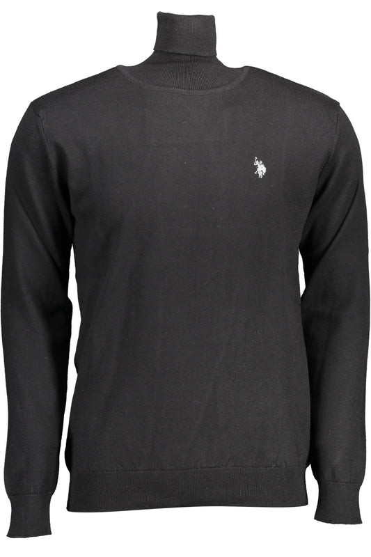 US POLO ASSN. FÉRFI FEKETE GÖRGŐS PÓLÓ