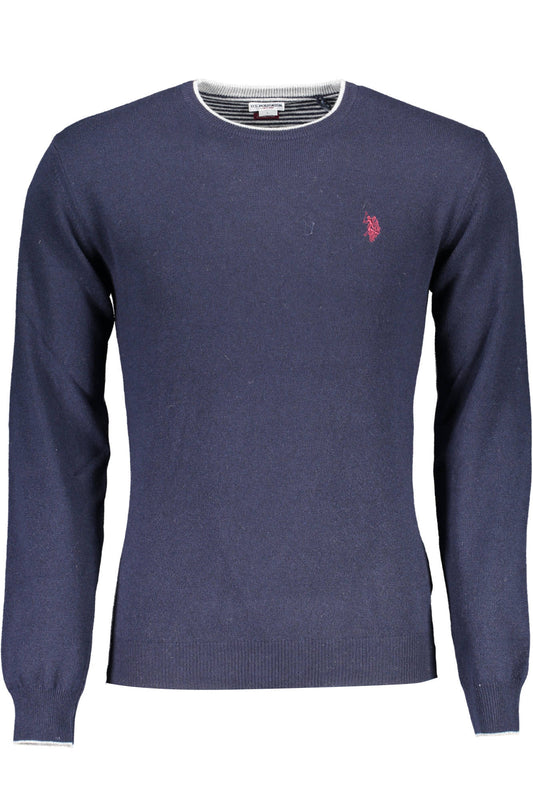 US POLO ASSN. FÉRFI KÉK PULÓVER