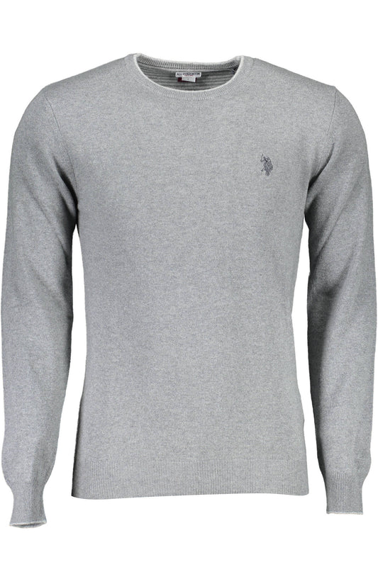 US POLO ASSN. FÉRFI SZÜRKE PULÓVER
