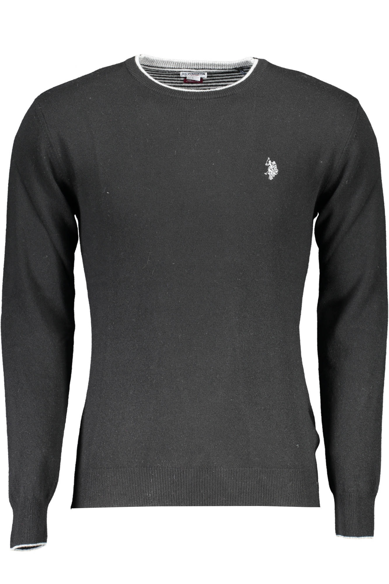 US POLO ASSN. FÉRFI FEKETE PULÓVER