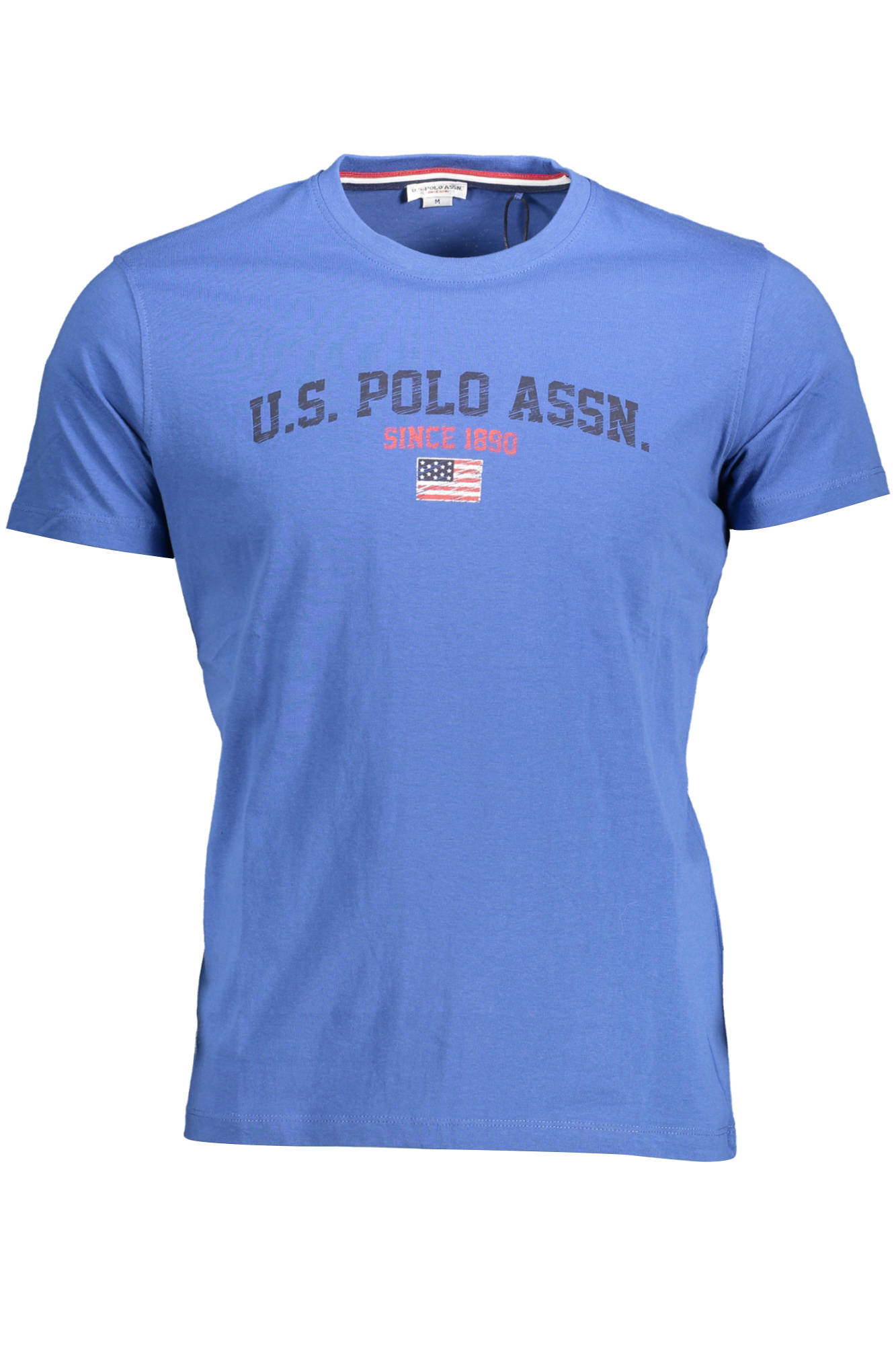 US POLO ASSN. FÉRFI RÖVID UJJÚ PÓLÓ, KÉK