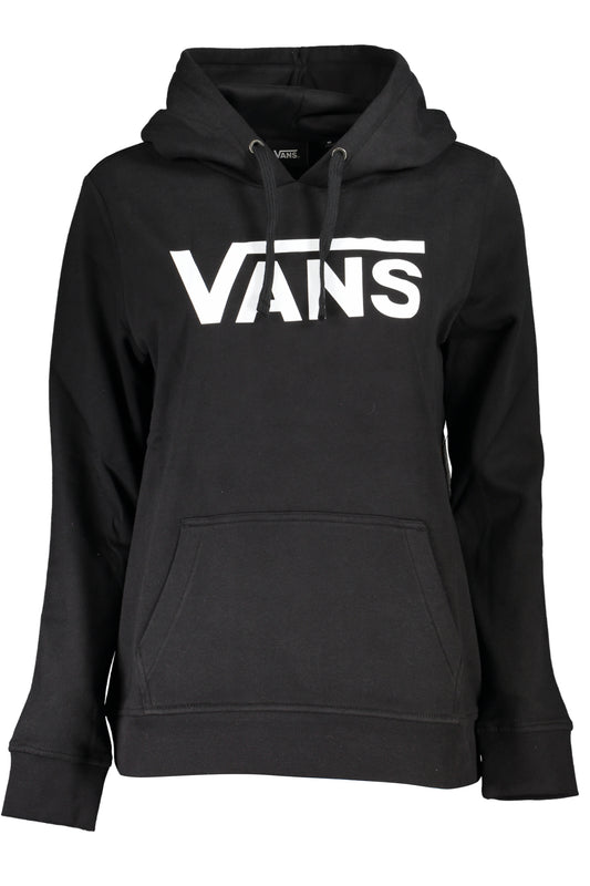 VANS NŐI CIPZÁZAT NÉLKÜLI PÓLÓ, FEKETE