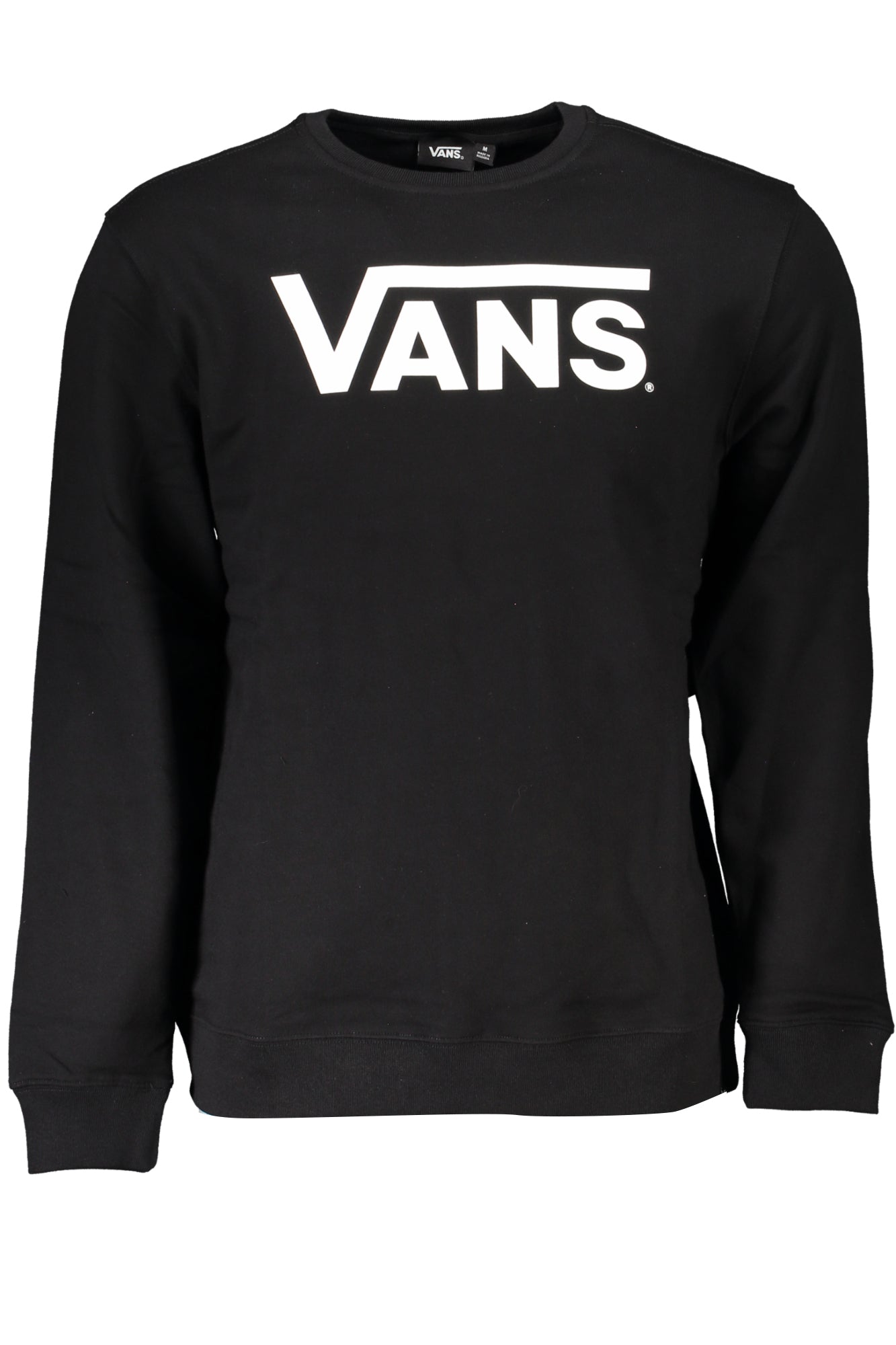 VANS FEKETE FÉRFI CIPZÁZATLAN PÓLÓ