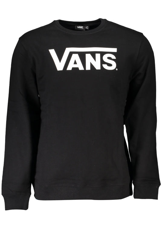 VANS FEKETE FÉRFI CIPZÁZATLAN PÓLÓ