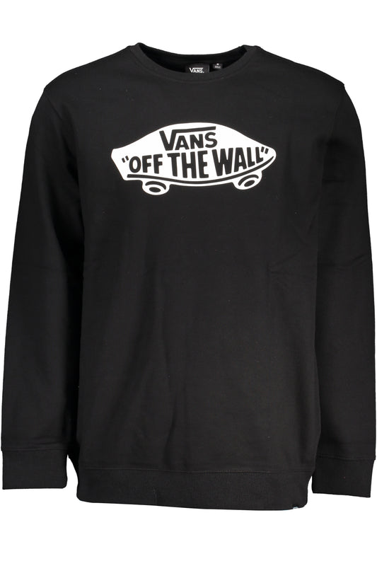 VANS FEKETE FÉRFI CIPZÁZATLAN PÓLÓ