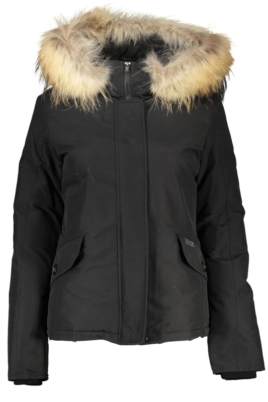 WOOLRICH FEKETE NŐI KABÁT