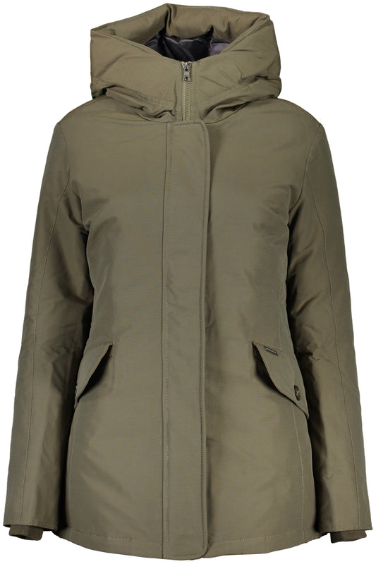 WOOLRICH GREEN NŐI KABÁT