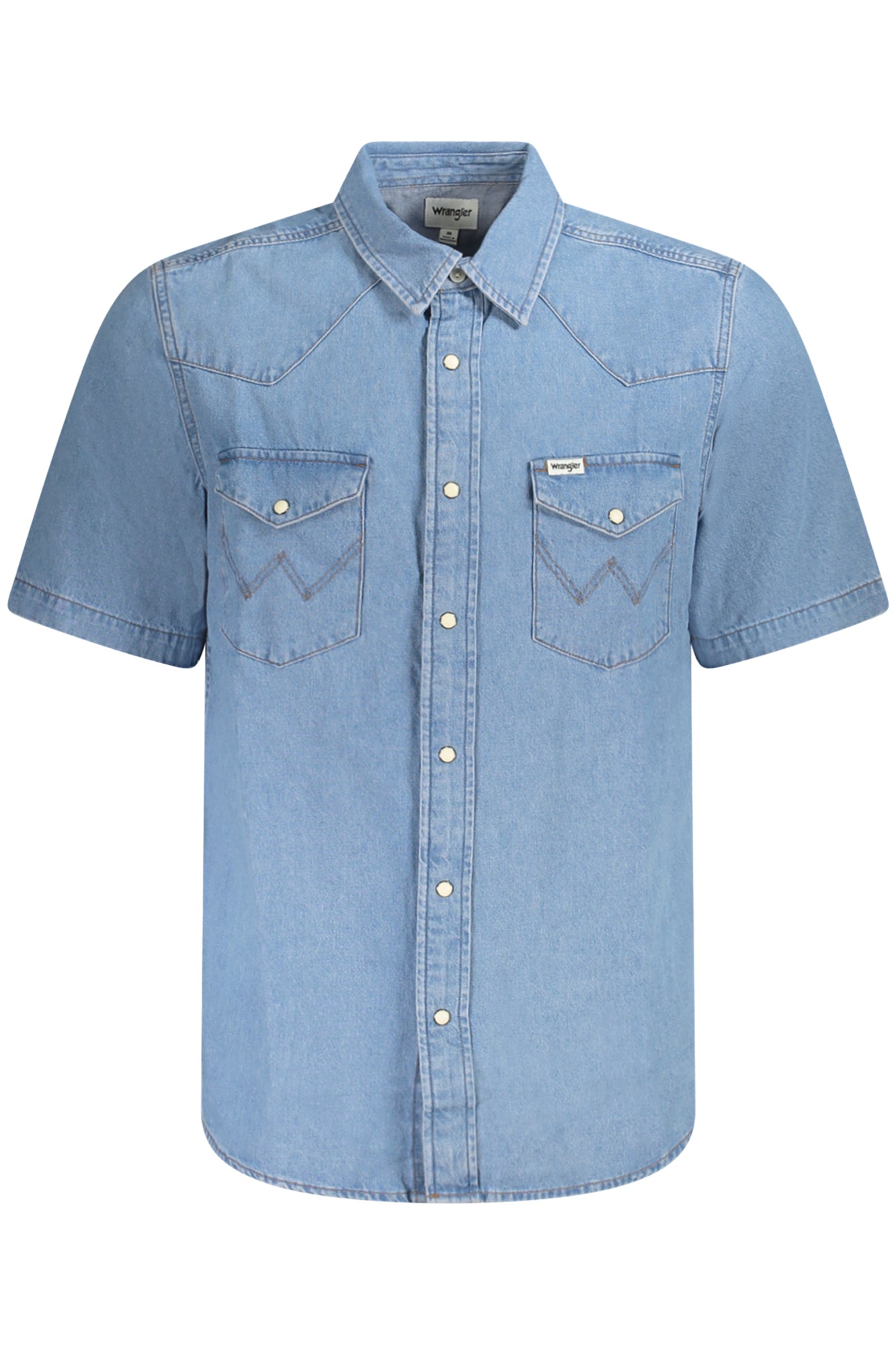 WRANGLER RÖVID UJJÚ ING FÉRFI KÉK