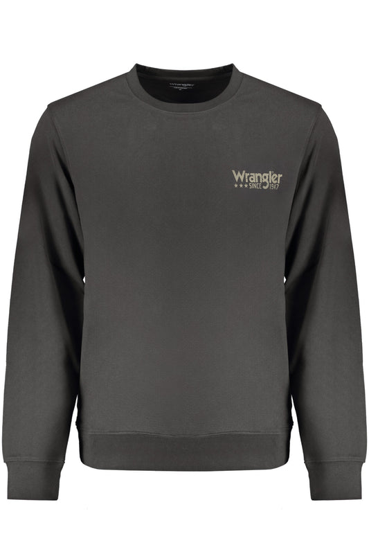 WRANGLER FÉRFI FEKETE CIPZÁROS PULÓZÓ