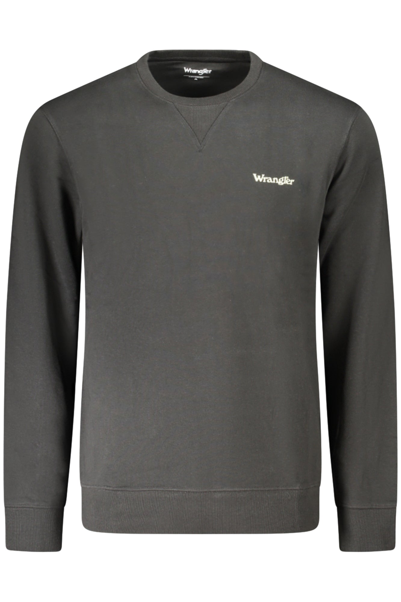 WRANGLER FÉRFI FEKETE, cipzárral zárható pulóver
