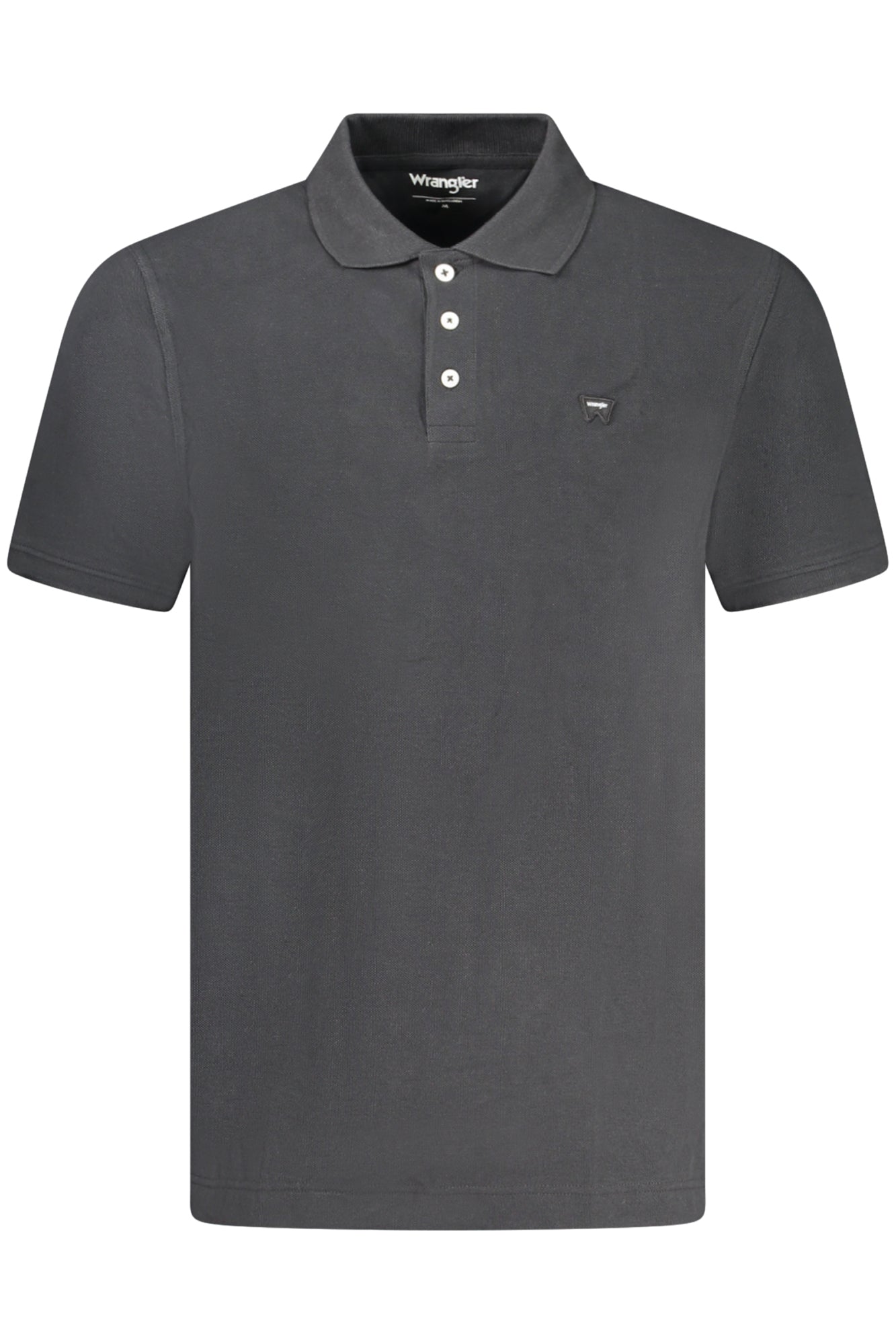 WRANGLER POLO RÖVID UJJÚ FÉRFI FEKETE